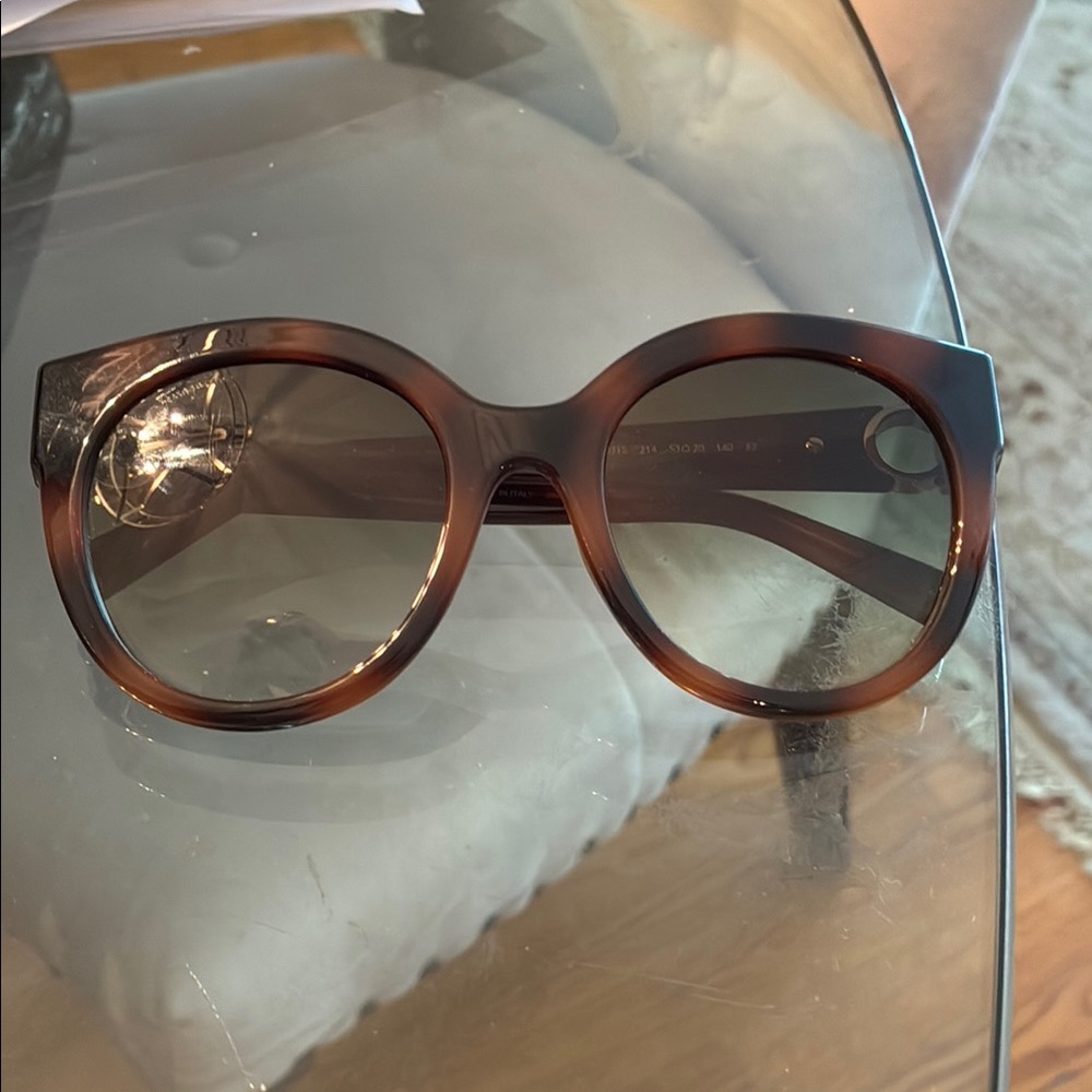 Salvatore Ferragamo Tortoise Shell Sunglasses